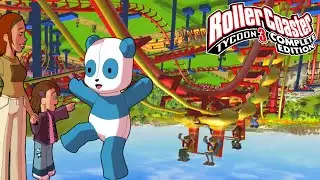 Roller Coaster Tycoon 3 Complete Edition -  Vanilla Hills Playthrough (1080p 60fps)