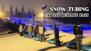 Snow Tubing Near Snoqualmie Pass | Winter Fun in Washington Mountains
