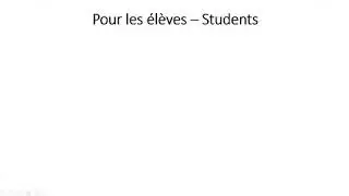 Classroom Phrases in French  Part 1|| School related vocab in french