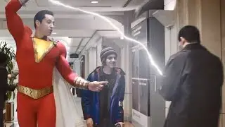 Shazam lighting power and reaction