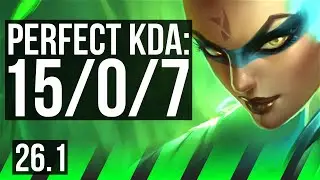 NIDALEE vs VIEGO (JGL) | Perfect KDA: 15/0/7 | EUW Challenger | 26.1