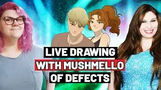 Live Drawing With MushMello of Webtoon’s Defects