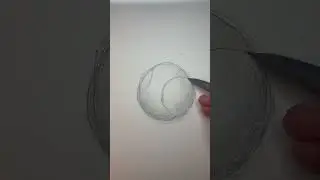 How to draw a realistic baseball. Easy baseball drawing tutorial to learn to draw a baseball