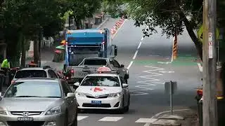 Video 2 #NSWgovernment ignores safety issues on Bridge Road #Glebe Cycleway causing cyclist injury