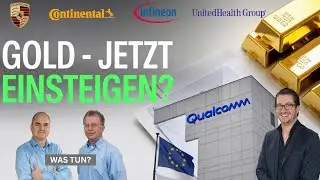 Qualcomm befeuert das KI Rennen! Infineon, Gold, EURUSD, SUSS, Continental, Porsche, United Health
