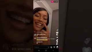 Stefflon Don (IG: @stefflondon) on Live Stream on September 28th 2020