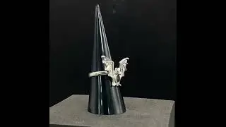 Horror Halloween Bat Ring Creative Design Vampire Wings Band Trendy Unisex Party Jewelry