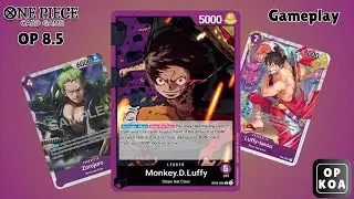 Purple Luffy is too CONSISTENT! OP 8.5 Gameplay One Piece TCG