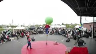 360vid - GHF25 - Circostancia - Unicycle Striptease