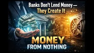 Banks Don&rsquo;t Lend Money &mdash; They Create It #HowMoneyWorks #BankingSystem #MoneyCreation #Financial 