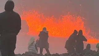 Iceland Volcano Eruption Update; Increasingly Tall Lava Fountains, Main Cone Grows