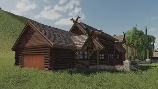 RanchHouse - Farming Simulator 2019 - PLACEABLE OBJECT! [FS 19 LS 19 Placeable Object Mod]