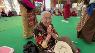 Attended the White Tara Long life Empowerment by His Holiness at Tashi Lhunpo Monastery