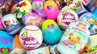Opening Hatchimals Pixies Surprise Eggs, Num Noms, Zuru 5 Surprises Mini Brands