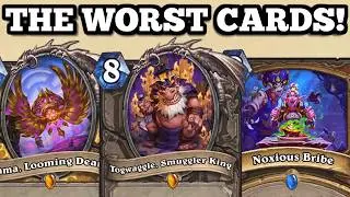 The TEN WORST cards from Escape from Violet Hold!