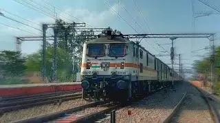 Dangerous!! Mahabodhi and Vikramshila Express Thundering at Full Speed | Indian Railways