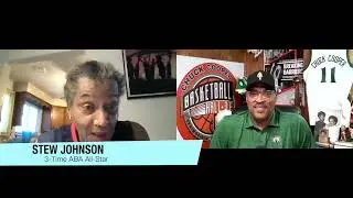 3-time ABA All-Star Stew Johnson reveals the best Finger Roll in ABA History!
