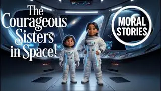 🚀The Courageous Sisters In Space🚀 #spaceexploration #spacestory #moralstories #moralstory #kidsvideo