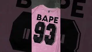 Bape x Miami FC T-Shirt Pickups from ninjahype🔥🔥 #hypecheck #hype #fashion #hypebae #clothingbrand