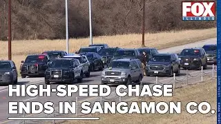 High-Speed Chase Ends in Sangamon County