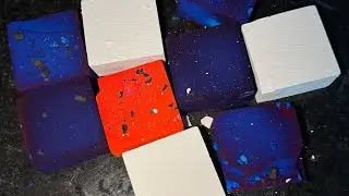 Cornstarch topped with glitter for Moody Blue Monday (read description) (or not 😂)
