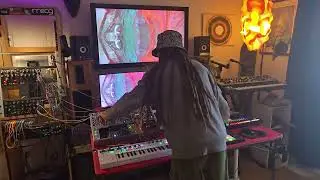 Rings of Saturn - Live Jam Session 2024 Electronic Bass Music Modular Techno Psychedelic 432hz Vibe