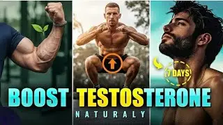 Boost testosterone naturally, only 7 days . Low to High power tak.