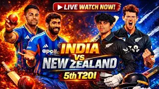 India vs New Zealand | 5th T20I | Cricket 26 TAMIL Game-play