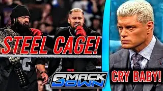 Cody Crying! Jacob Vs Solo Steel Cage! SmackDown!