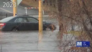 Warming temperatures leading to more rain, inland flooding