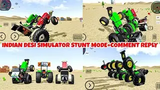 Indian desi simulator 3d new tractor stunt mode download kaise kare💥#tractorgame