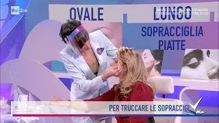 Sara Vecchi - Una meraviglia di sopracciglia - Detto Fatto 24/11/2021