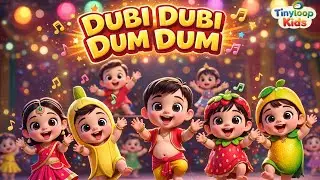 Dubi Dubi Dum Dum 🎵 | Fun Baby Dance Song | Kids Cartoon Music