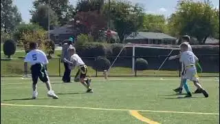 Eli with a pick 6 to end the game!