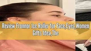 Review Fronnor Ice Roller for Face,Eyes,Women Gifts Idea,Therapeutic Cooling to Tighten Brighten Com