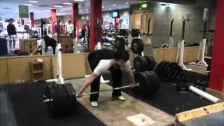 220KG Snatch Grip Deadlift @87KG *no straps*
