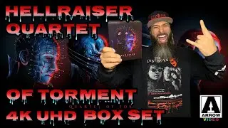 Hellraiser Quartet of Torment 4K UHD Box Set | Arrow Video