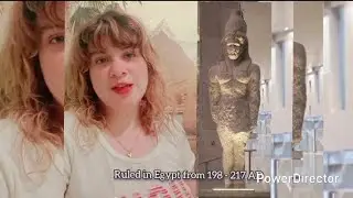 Roman Emperor Caracalla in Egyptian style at Grand Egyptian Museum at Giza 