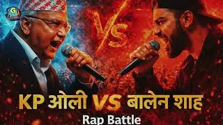 KP ओली 🆚 बालेन शाह | Rap Battle | The Ultimate Nepali Rap Battle @gvibestudionepal 