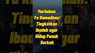 Tingkatkan ibadah dibulan ramadhan#shorts #religion #islamicgreeting