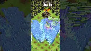1 Azure dragon with 30 clone spell vs air defence #clashofclans #coc #gaming @Inferno_coc