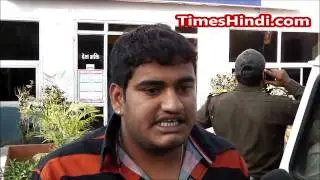 Dewas News, raja khanna with supporters came to police for FIR, high voltage drama