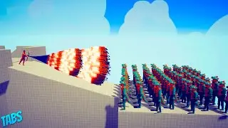 100x DINOSAUR vs EVERY GOD | Totally Accurate Battle Simulator [TABS]