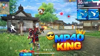 MP40 HEADSHOT KING 👑99% HEADSHOT RATE NEW PEAK GAMEPLAY