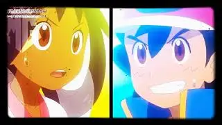 Ash finally meets Iris Pokemon sword and shield episode 65 Pokemon master journeys AMV