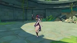 Genshin leaks 2.1 - kujou sara normal Attack