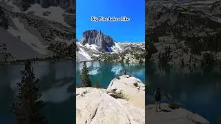 EPIC Views on the Big Pine Lakes, CA 🙌🏔️🥾