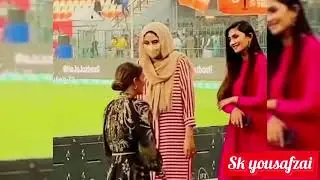 Shadab khan&rsquo;s wife|first meeting with ben cutting wife errin Holland 🥵#shadab #shadabkhan #hblpsl8