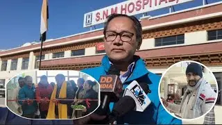 Health Secretary Sanjeev Khirwar inaugurates TB screening machine at SNM Hospital