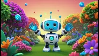 The Shy Robot Learned to Wave | English Nursery Rhyme | Kids Songs | Baby Music